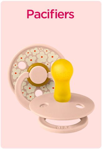 Patterned pacifier for babies.